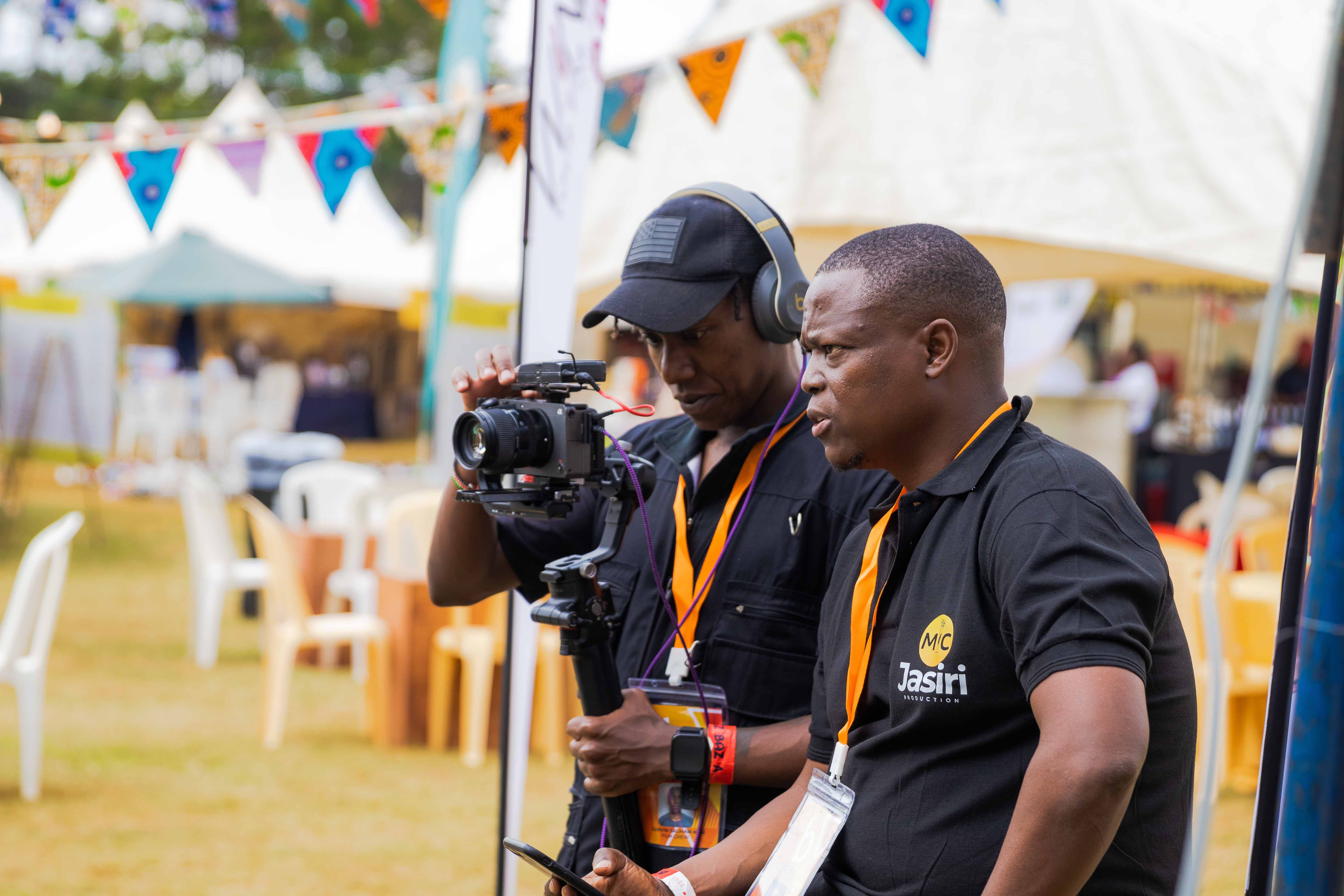 Mic-Jasiri Productions — Professional Production Team at Work